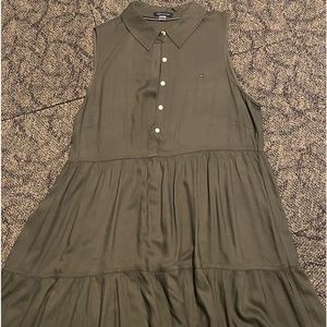 Tommy Hilfiger 3 tiers A-line Sleeveless Casual Dress